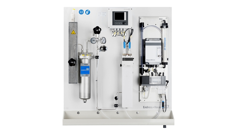 Dampf- und Wasseranalysesysteme von Endress+Hauser für die zuverlässige Prozesswasserüberwachung