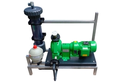 Pump skid - CDE50 washwater monitoring system