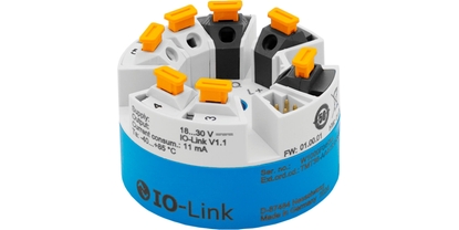 IO-Link-Temperaturkopftransmitter iTEMP TMT36 für genaue und zuverlässige RTD-Messungen